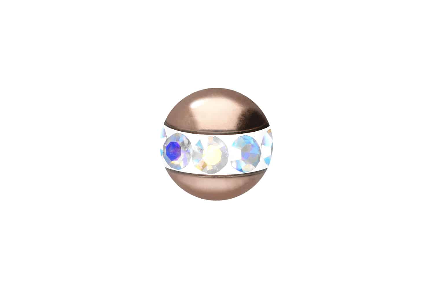 Chirurgenstahl Schraubkugel EPOXY-RING ++SALE++ von Piercingline